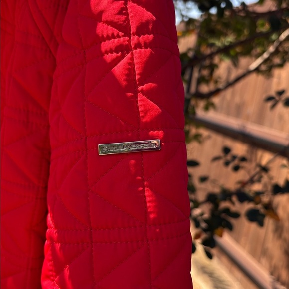 Karl Lagerfeld Vibrant Red Jacket - Picture 5 of 12